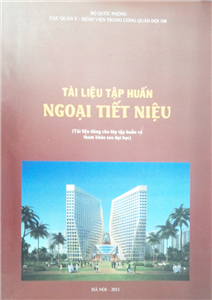 Tài liệu tập huấn ngoại tiết niệu