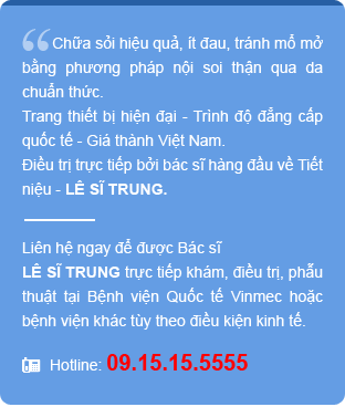 chữa sỏi hiệu quả